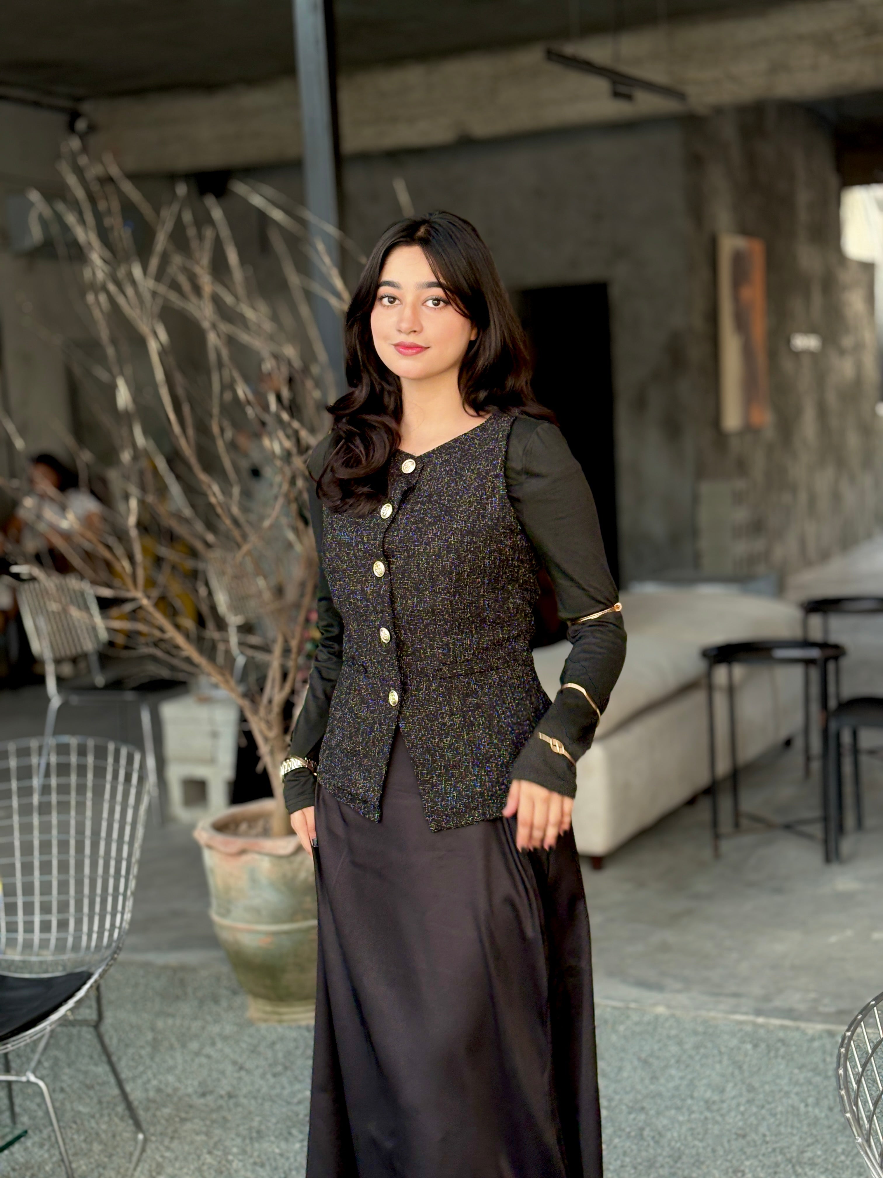 The charcoal vest The charcoal vest